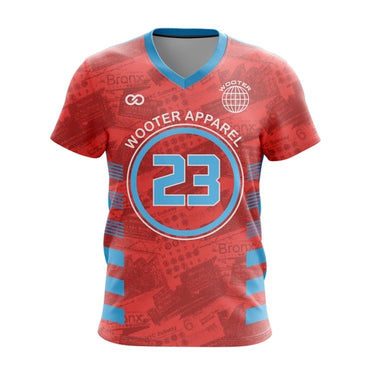 Custom Short Sleeve V-Neck Basketball Jerseys